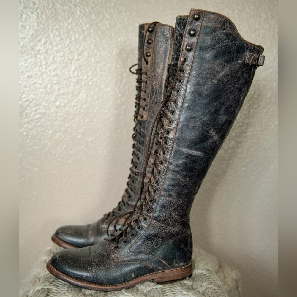 Bed Stu DELLA Leather Boots Sz. 7
